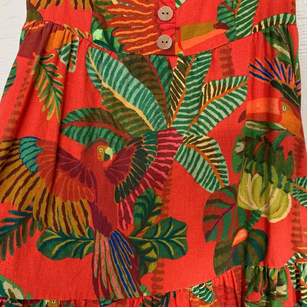 FARM Rio Red Tropical Mini Dress - Picture 13 of 16